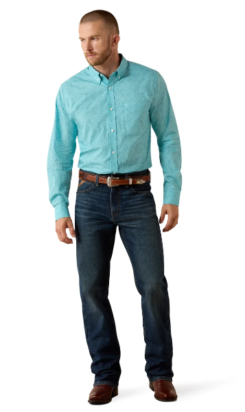 Ariat Mens Wrinkle Free Cormac Classic Fit L/S Shirt - 10071743