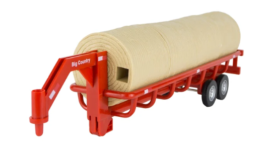 Big Country Toys - Hay Trailer - Includes 4 Hay Bales