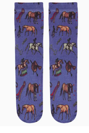 Children's Lila Hunter Ponies Socks