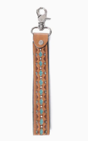 Canyon Spire Key Fob in Brown
