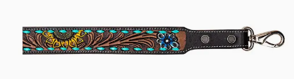 Pony Way Hand-Tooled Leather Strap