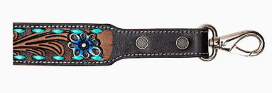 Pony Way Hand-Tooled Leather Strap