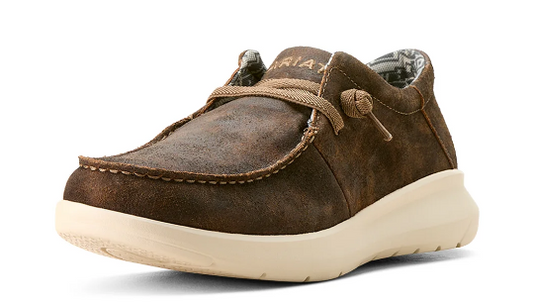 Ariat Mens Hilo Western Brown Shoe - 10053588