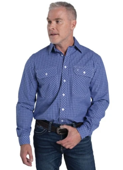 Just Country Mens Austin Full Button L/S Shirt - MWLS2626