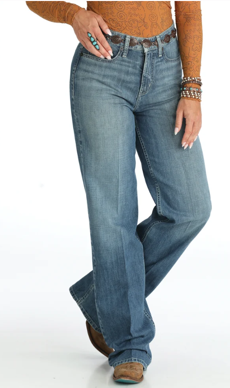Cruel Denim Ladies Casey Loose Fit Jean - Medium Stone - CB78254001