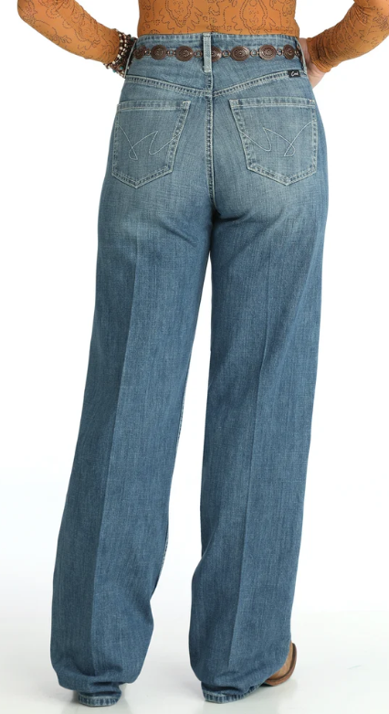 Cruel Denim Ladies Casey Loose Fit Jean - Medium Stone - CB78254001