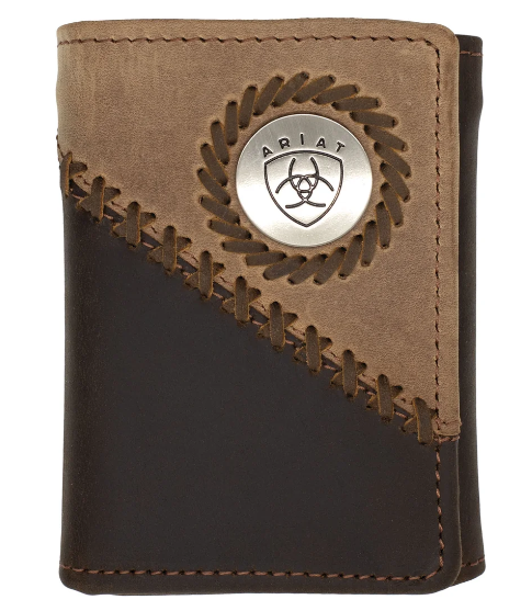 Ariat Tri-Fold Wallet - Two Toned - WLT3100A