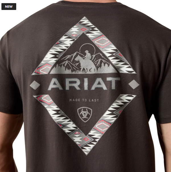 Ariat Mens Southwest Mountain Man Classic Fit T Shirt - 10062951