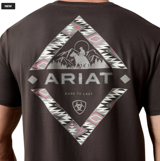 Ariat Mens Southwest Mountain Man Classic Fit T Shirt - 10062951