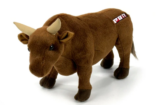 Big Country Toys -  Plush - 14" PBR Brown Bull - BC608