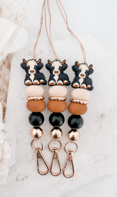 Bessie the Cow Lanyard