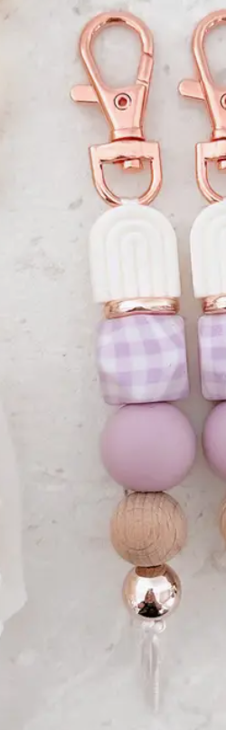 Violet Keychain