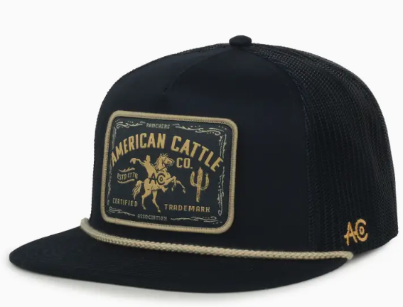 Bucking Horse Hat - Navy