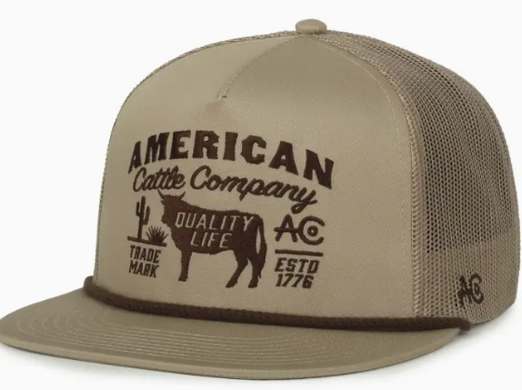 Bull Crest Hat - Tan
