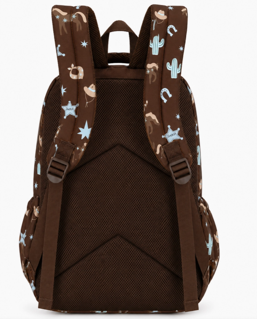 Rodeo Campus School Backpack - Chocolate Brown
