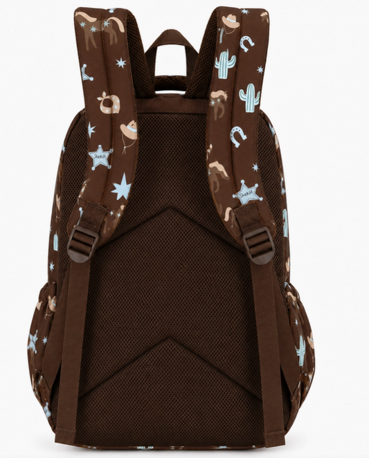 Rodeo Campus School Backpack - Chocolate Brown