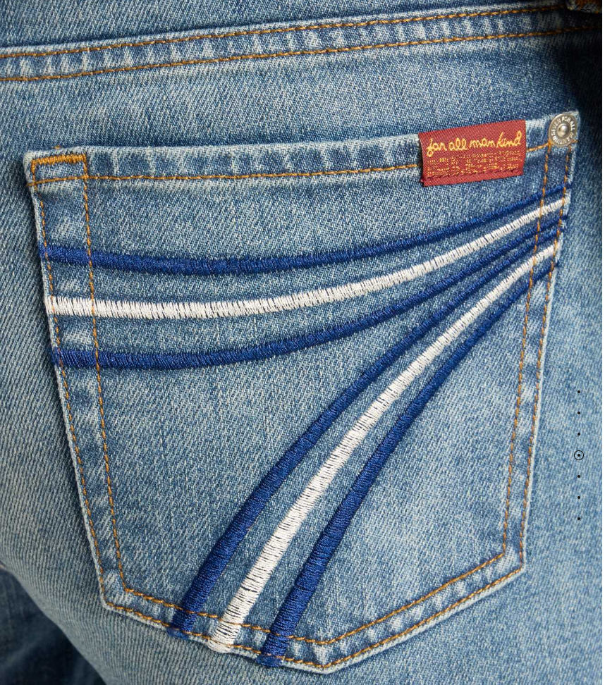 7 for all mankind Ladies DOJO  Bluefern - 34" Inseam