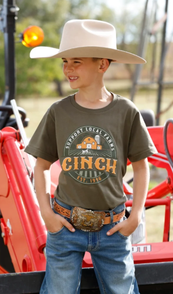 Cinch Boys Graphic Tee Shirt - MTT7670185