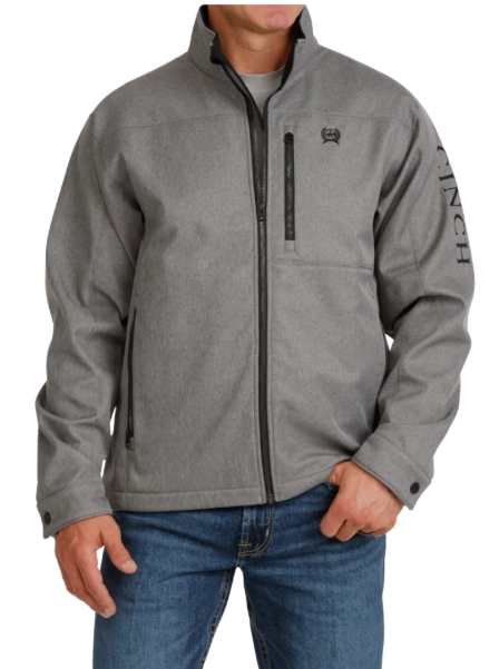 Cinch Mens Bonded Jacket - Grey - MWJ1537008