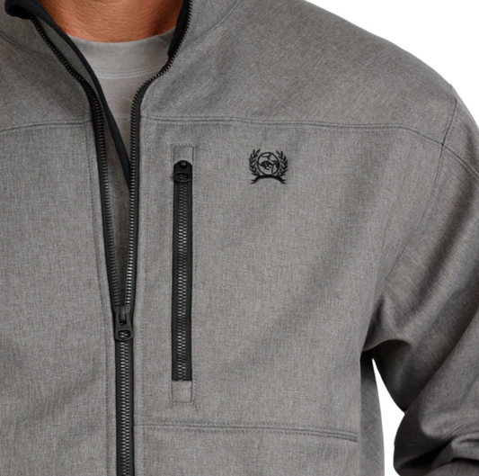 Cinch Mens Bonded Jacket - Grey - MWJ1537008