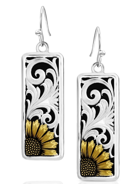 Montana Silversmiths - Toward the Sun Earrings
