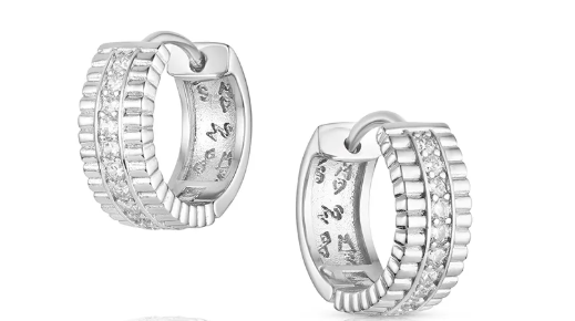 Montana Silversmiths - Laredo Sun Crystal Hoop Earrings