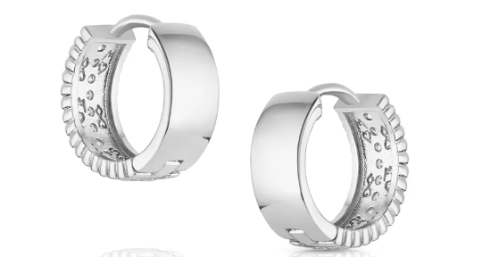 Montana Silversmiths - Laredo Sun Crystal Hoop Earrings