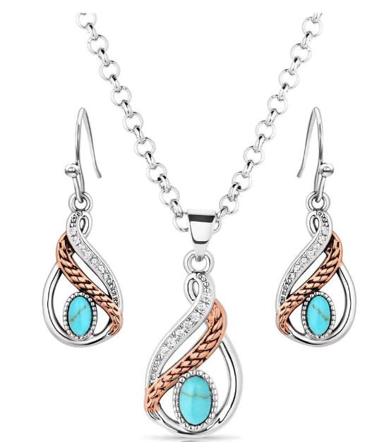 Montana Jewellery Set - JS6119 - Woven Dreams Jewellery Set