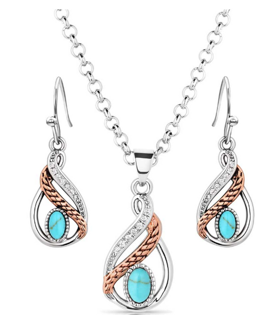 Montana Jewellery Set - JS6119 - Woven Dreams Jewellery Set