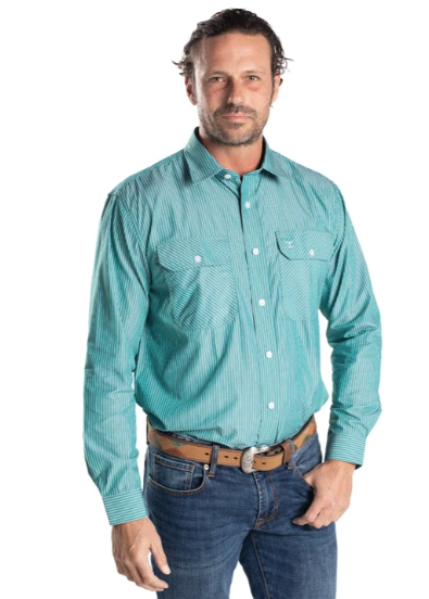 Just Country Mens Evan Full Button L/S Shirt - MBLS2407