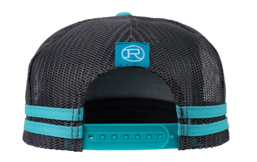 Roper Trucker Cap Cattle Tag - Teal - RC2506