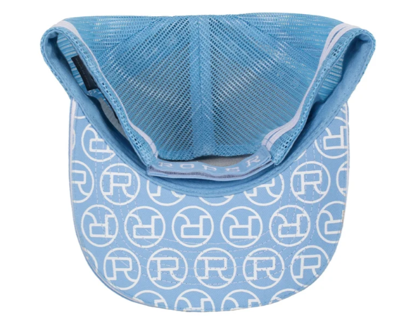 JRoper Trucker Cap Mini Plaid - Cornflower/White - RC2509