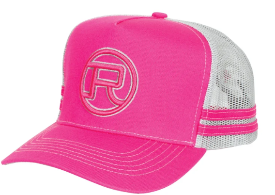 Roper Trucker Cap Logo - Hot Pink - RC2412
