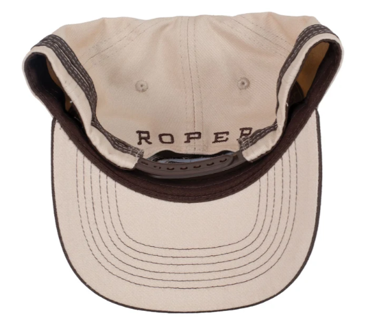 Roper Trucker Cap - Chocolate/Stone - RC2513