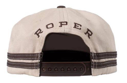Roper Trucker Cap - Chocolate/Stone - RC2513