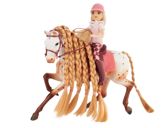 Breyer Freedom 'Tess & Birdie' English Rider Horse and Accessories - TBC10652