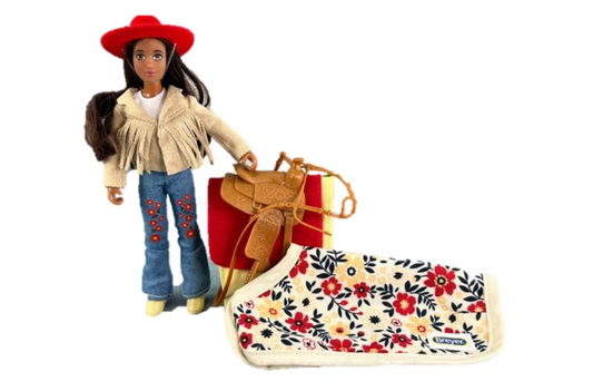 Breyer Freedom 'Sylvie' Western Rider with Tack - TBC10719