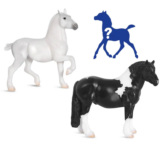 Breyer Stablemate Horse & Foal Surprise Family C Peaceful Gardens - TBS10624