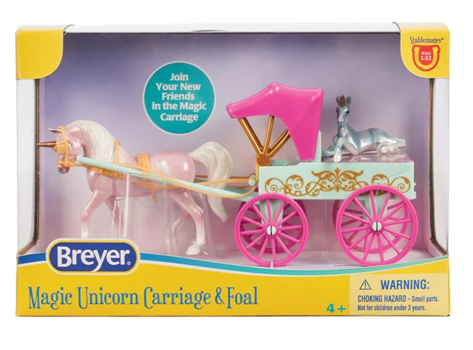 Breyer Stablemates Unicorn Magic Carriage - TBS10666