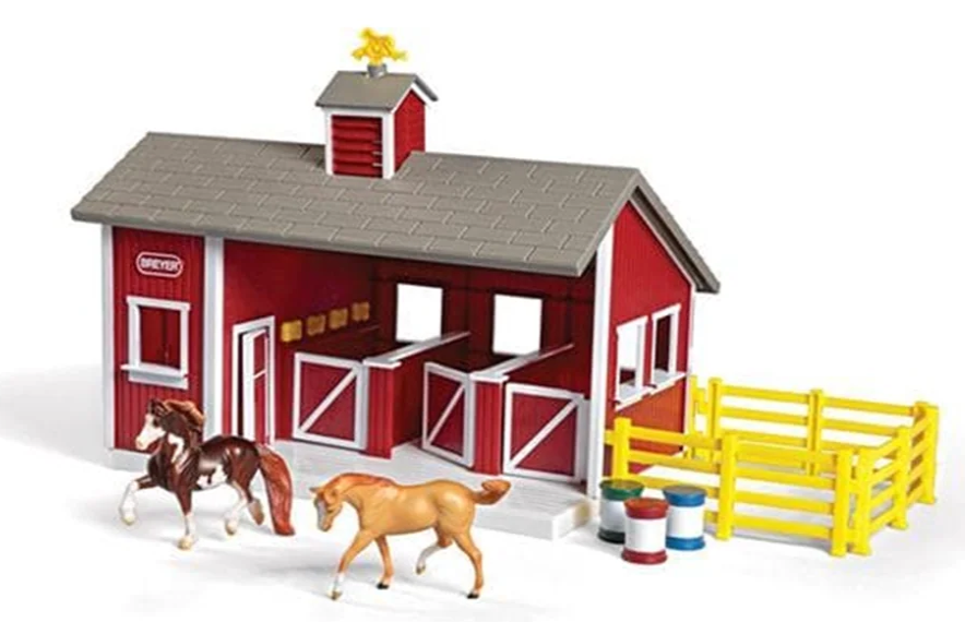 Breyer Stablemates Red Stable Set - TBS59197