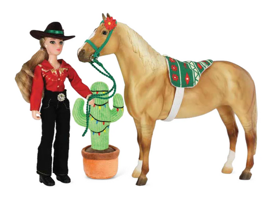 Breyer Traditional 2025 Holiday Play Set - Holiday Trail Ride - TBT10368