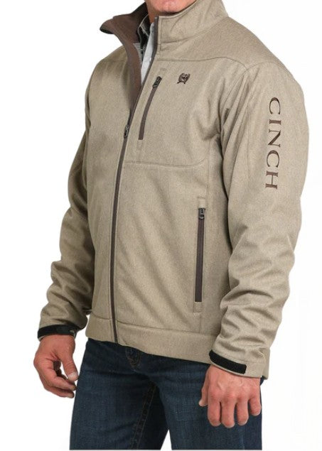 Cinch Mens Bonded Jacket - Stone - MWJ1567014