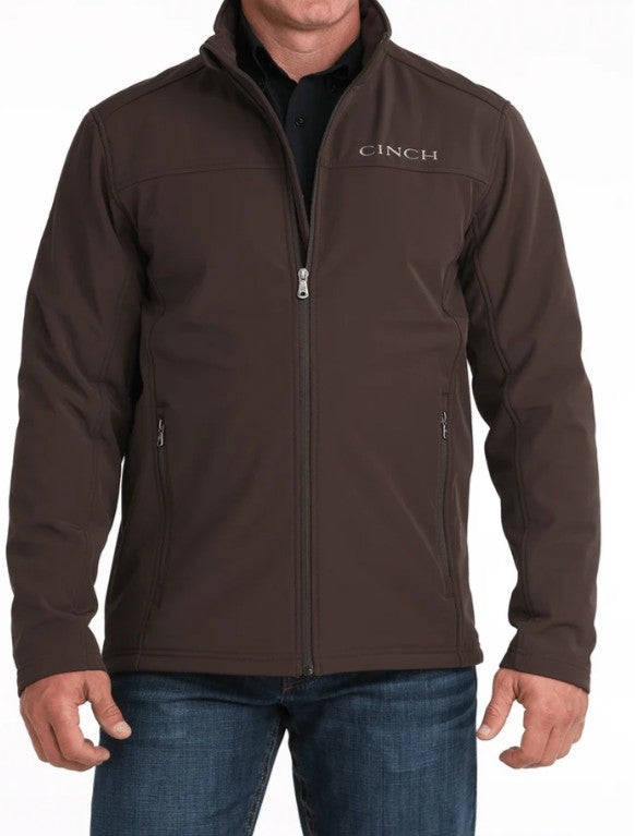 Cinch Mens Windproof Brown Jacket - MWJ1924002