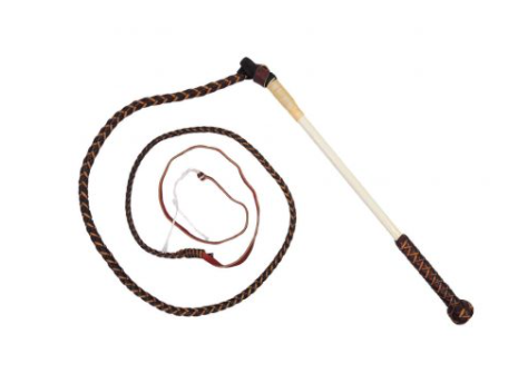 NWA Redhide Stock Whip. (5ft X 4 Plait)