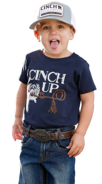 Cinch Infant Boys Tee Shirt - MTT7672067 - Navy