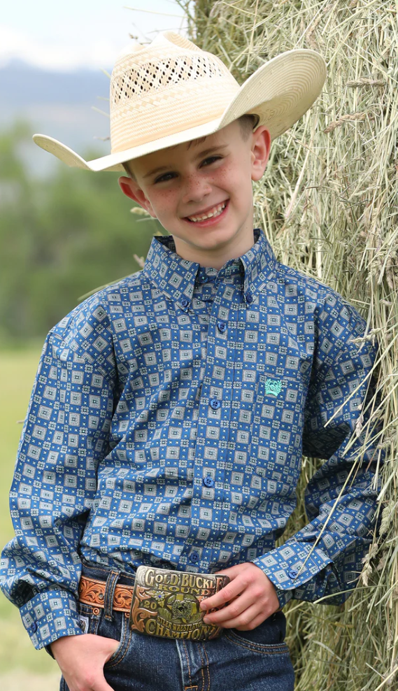 Cinch Boys L/S Shirt - MTW7060385