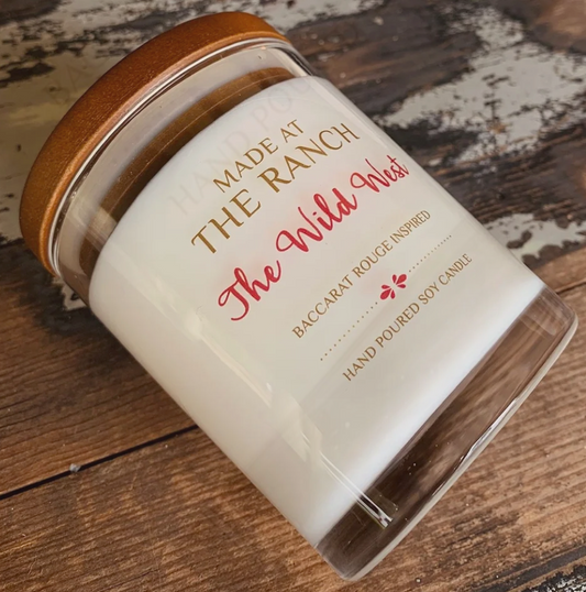 Made At The Ranch Soy Candle Medium - The Wild West