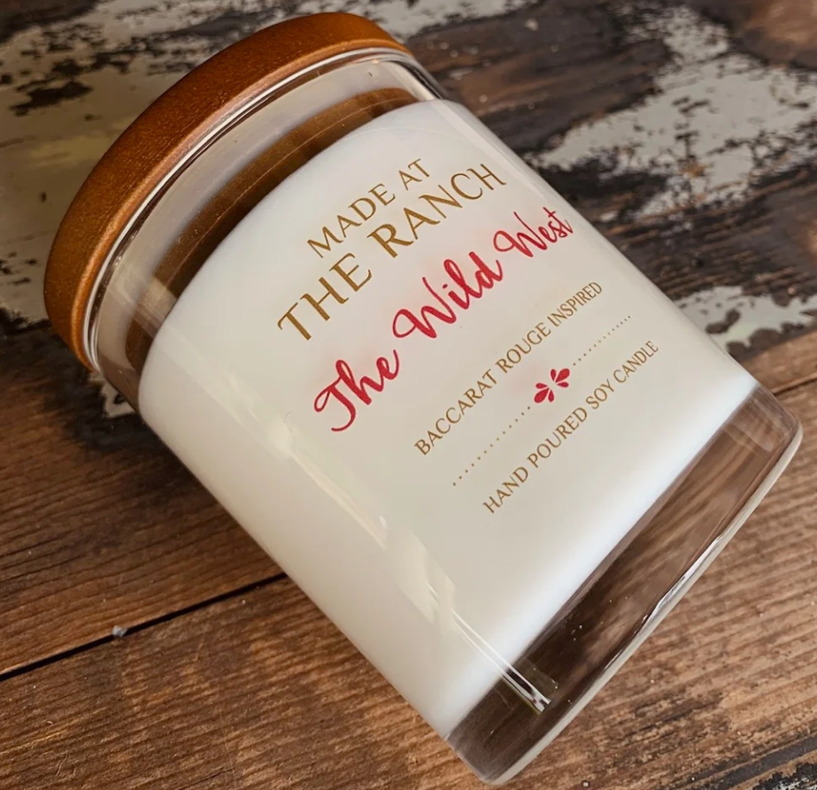 Made At The Ranch Soy Candle Large - The Wild West