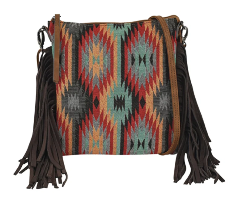 Justin Ladies Jacquard Large Crossbody Bag - JA23104753AZT