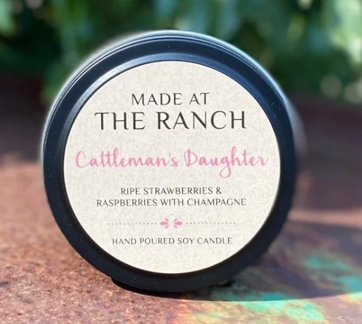 Made At The Ranch Soy Scent Sampler Candle - Cattleman's Daughter